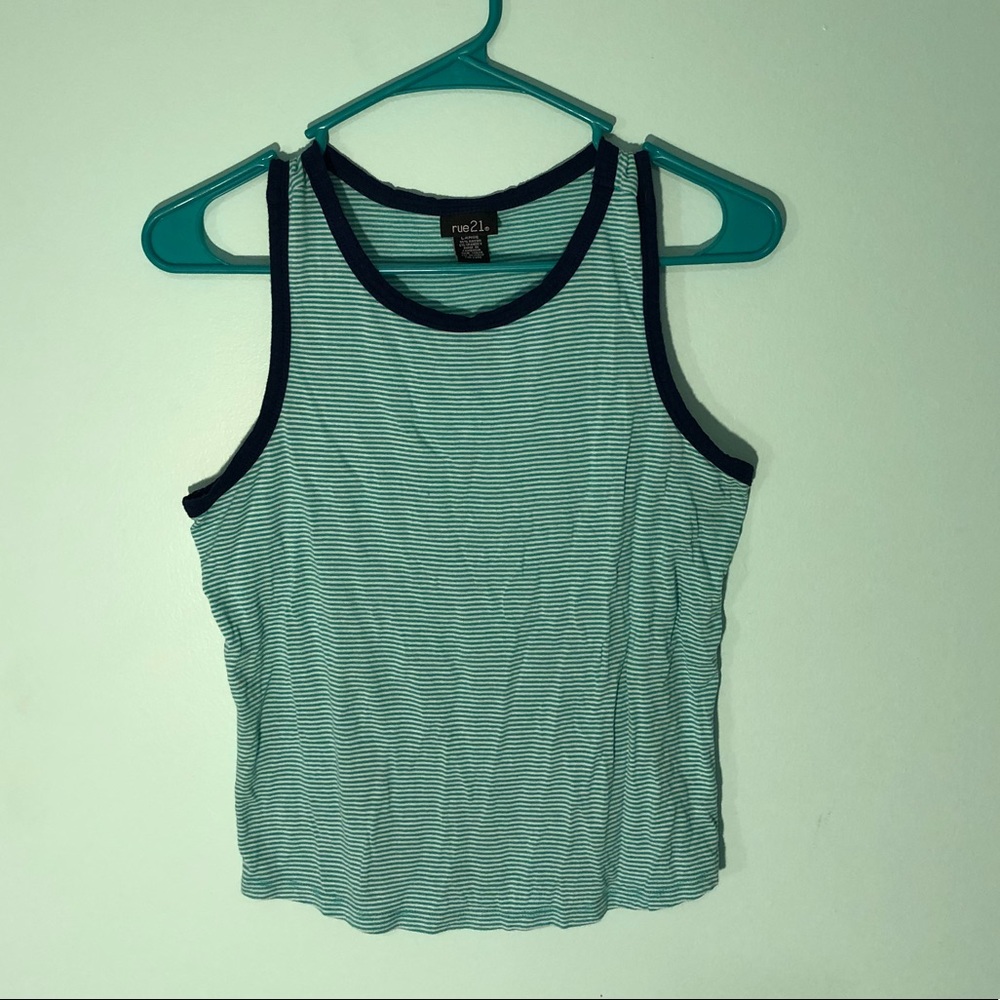 Stripped tank top